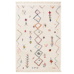 Ковер с графическим разноцветным узором Vinridio Bо  Multi варинант исполнения - 1 | Loft Concept в Краснодаре