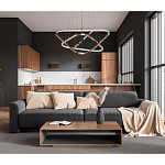 Люстра с подвесами в форме треугольников Niamh Barry варинант исполнения - 11 | Loft Concept в Краснодаре