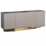 Комод со стеклянной столешницей и с выдвижными ящиками Minimalist Accent варинант исполнения - 1 | Loft Concept в Краснодаре