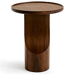 Приставной столик из массива дерева Walnut варинант исполнения - 3 | Loft Concept в Краснодаре