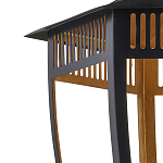 Подвесной светильник в форме фонаря чёрного цвета Black Lantern варинант исполнения - 1 | Loft Concept в Краснодаре