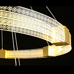 Люстра подвесная светодиодная Apolon Gold варинант исполнения - 4 | Loft Concept в Краснодаре