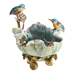 Чаша в виде листка лотоса с птицами Eden Garden варинант исполнения - 6 | Loft Concept в Краснодаре