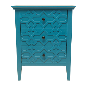 Тумба цвет бирюзовый Country Style