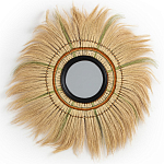 Зеркало с бахромой WICKER MIRROR 100 варинант исполнения - 1 | Loft Concept в Краснодаре