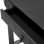 Рабочий стол Hart Leather Desk варинант исполнения - 4 | Loft Concept в Краснодаре