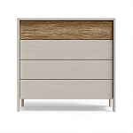 Комод 4 ящика с подсветкой на рельефном фасаде Warm Industrial варинант исполнения - 5 | Loft Concept в Краснодаре