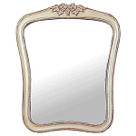 Настенное зеркало в деревянной состаренной раме Martine Wall Mirror варинант исполнения - 1 | Loft Concept в Краснодаре