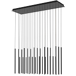 Люстра каскадная черная Black Cascade Chandelier варинант исполнения - 1 | Loft Concept в Краснодаре