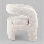 Кресло дизайнерское для лаунж зоны жемчужного цвета Pearl Lounge варинант исполнения - 8 | Loft Concept в Краснодаре