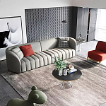 Дизайнерский журнальный стол на прозрачном основании Nofon варинант исполнения - 2 | Loft Concept в Краснодаре