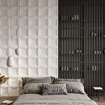 Гипсовая 3D Панель M-23 варинант исполнения - 2 | Loft Concept в Краснодаре