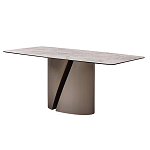 Стол обеденный керамический серый Servorios варинант исполнения - 2 | Loft Concept в Краснодаре