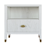 Прикроватная тумбочка с полкой Elsa Dreams White варинант исполнения - 6 | Loft Concept в Краснодаре