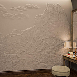 Барельеф AMBERD варинант исполнения - 2 | Loft Concept в Краснодаре