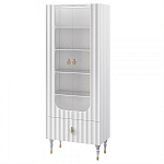 Витрина белая двухдверная с ящиком Expanses of Beauty варинант исполнения - 1 | Loft Concept в Краснодаре