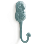 Настенный крючок в виде совы Owl Wall Hook Blue варинант исполнения - 3 | Loft Concept в Краснодаре