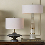 Настольная лампа с конусовидным каменным корпусом Regency варинант исполнения - 3 | Loft Concept в Краснодаре