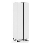 Двухдверный шкаф белого цвета Strict Lines варинант исполнения - 2 | Loft Concept в Краснодаре