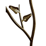 Стеллаж металлический с птичками Primavera варинант исполнения - 5 | Loft Concept в Краснодаре