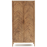 Шкаф из массива сосны с орнаментом "Ёлочка" Geometric Ornament варинант исполнения - 1 | Loft Concept в Краснодаре