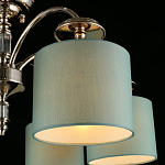 Люстра потолочная Nikoletta с бирюзовым плафоном варинант исполнения - 4 | Loft Concept в Краснодаре