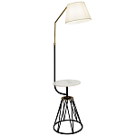 Торшер с абажуром и приставным столом Ottavio Lighting and Furniture Floor Lamp варинант исполнения - 1 | Loft Concept в Краснодаре