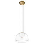 Подвесной светильник с куполообразным прозрачным стеклянным плафоном Grada Light варинант исполнения - 5 | Loft Concept в Краснодаре