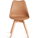 Стул с мягким сиденьем Arvika Latte варинант исполнения - 5 | Loft Concept в Краснодаре