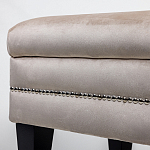 Мягкая банкетка с зоной для хранения Casket Beige варинант исполнения - 3 | Loft Concept в Краснодаре