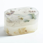 Шкатулка из эпоксидной смолы с цветами белая Epoxy Resin Flowers Box White варинант исполнения - 5 | Loft Concept в Краснодаре
