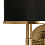 Бра с черным цилиндрическим абажуром Mid Century варинант исполнения - 1 | Loft Concept в Краснодаре