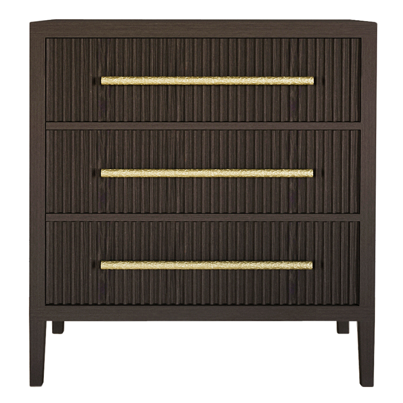 Комод Primo с 3 выдвижными ящиками Темный орех Орех в Краснодаре | Loft Concept 