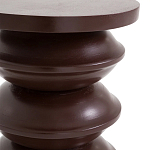 Фигурный приставной столик бордового цвета  AMORPHOUS варинант исполнения - 3 | Loft Concept в Краснодаре