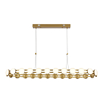 Люстра овальная с круглыми светодиодными источниками света Maxine Light варинант исполнения - 4 | Loft Concept в Краснодаре