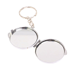 Зеркало брелок карманное двухстороннее из натурального камня Оникс Silver Stone Mirrors варинант исполнения - 6 | Loft Concept в Краснодаре