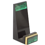 Подставка для телефона из натурального камня малахит Stone Stand варинант исполнения - 1 | Loft Concept в Краснодаре