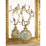 Бронзовый подсвечник Птичий рай Flora варинант исполнения - 5 | Loft Concept в Краснодаре