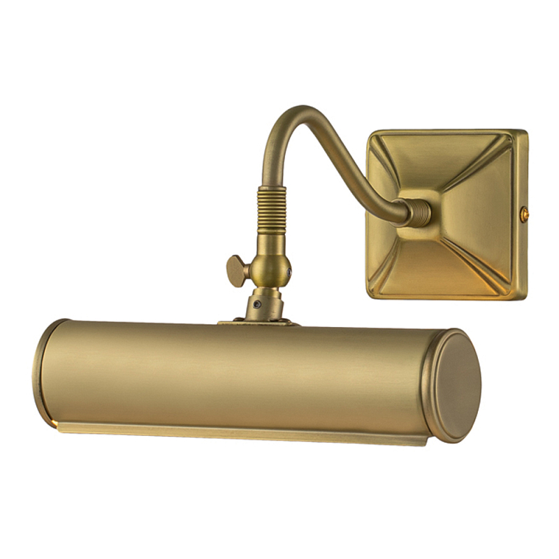 Светильник для картин с коротким цилиндрическим плафоном Elstead Lighting Латунь Бронза в Краснодаре | Loft Concept 