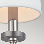 Бра для ванных комнат с белым тканевым цилиндрическим плафоном Feiss варинант исполнения - 2 | Loft Concept в Краснодаре