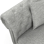 Мебельная ткань Шенилл серый цвет 138 см T4-34 варинант исполнения - 4 | Loft Concept в Краснодаре