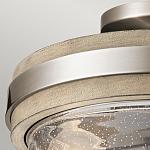 Потолочный светильник с прозрачным стеклянным плафоном с эффектом пузырьков Kichler варинант исполнения - 3 | Loft Concept в Краснодаре