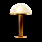 Настольная лампа c абажуром в форме купола из натурального камня  Heavenly Harmony варинант исполнения - 1 | Loft Concept в Краснодаре