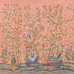 Обои ручная роспись Belvoir Apricot  варинант исполнения - 1 | Loft Concept в Краснодаре