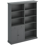 Двойной стеллаж с ящиком и 2-мя дверцами Percent Rack варинант исполнения - 2 | Loft Concept в Краснодаре