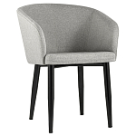 Мягкое кресло на металлических ножках Shaggy Grey варинант исполнения - 1 | Loft Concept в Краснодаре