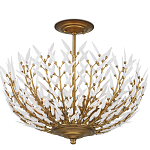 Потолочный светильник в форме цветка Hanging Flowers варинант исполнения - 2 | Loft Concept в Краснодаре