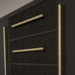 Буфет Primo с тремя ящиками и двумя фасадами Темный орех варинант исполнения - 7 | Loft Concept в Краснодаре