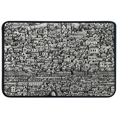 Ковер для прихожей и ванной Fornasetti Mediterranea Rug Ковер для прихожей и ванной Fornasetti Mediterranea Rug