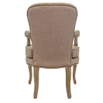 Кресло Aubrey Classical Armchair brown flax варинант исполнения - 2 | Loft Concept в Краснодаре